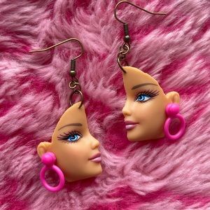 BARBIE HALF FACE/HEAD EARRINGS 💋